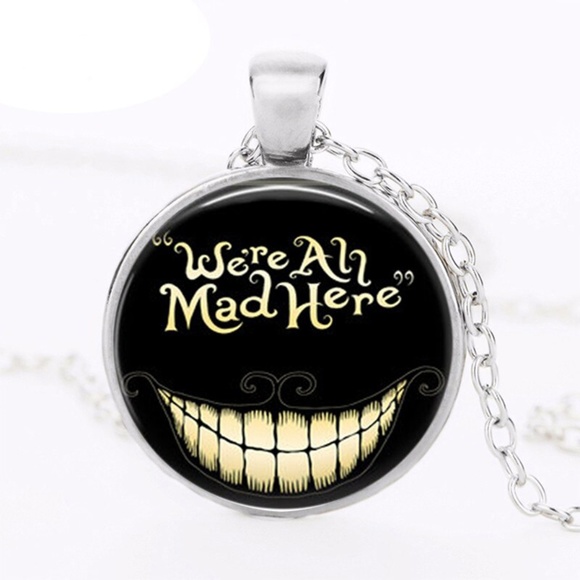 Jewelry - Alice In Wonderland Theme Dome Necklace 3 for $20!